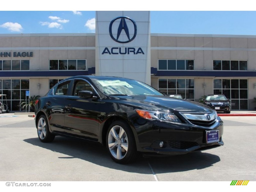 Crystal Black Pearl Acura ILX