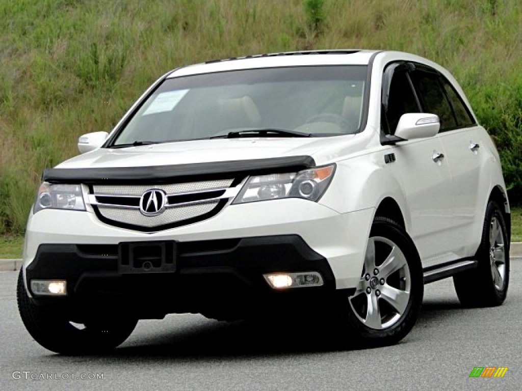 2007 MDX Sport - Taffeta White / Taupe photo #1