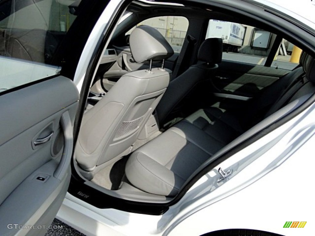 2008 3 Series 335xi Sedan - Alpine White / Gray photo #8