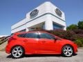 2013 Race Red Ford Focus ST Hatchback  photo #1
