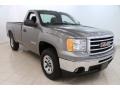 2012 Steel Gray Metallic GMC Sierra 1500 Regular Cab 4x4  photo #1