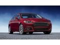 2014 Deep Impact Blue Ford Fusion SE  photo #5