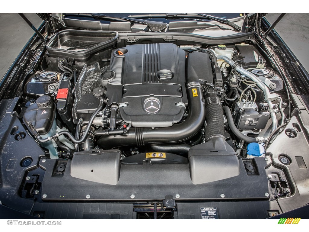 2015 Mercedes-Benz SLK 250 Roadster 1.8 Liter GDI Turbocharged DOHC 16-Valve VVT 4 Cylinder Engine Photo #96451063