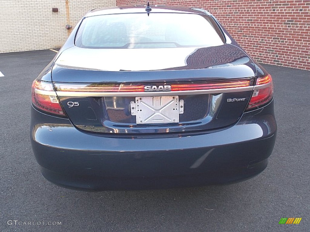 2011 9-5 Turbo4 Sedan - Fjord Blue Metallic / Jet Black photo #4
