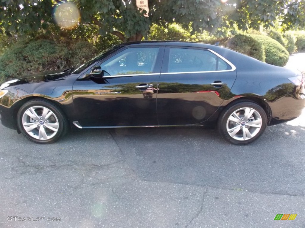 2011 9-5 Turbo4 Premium Sedan - Black / Parchment photo #2