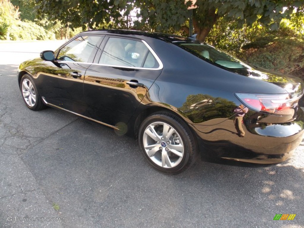 2011 9-5 Turbo4 Premium Sedan - Black / Parchment photo #3