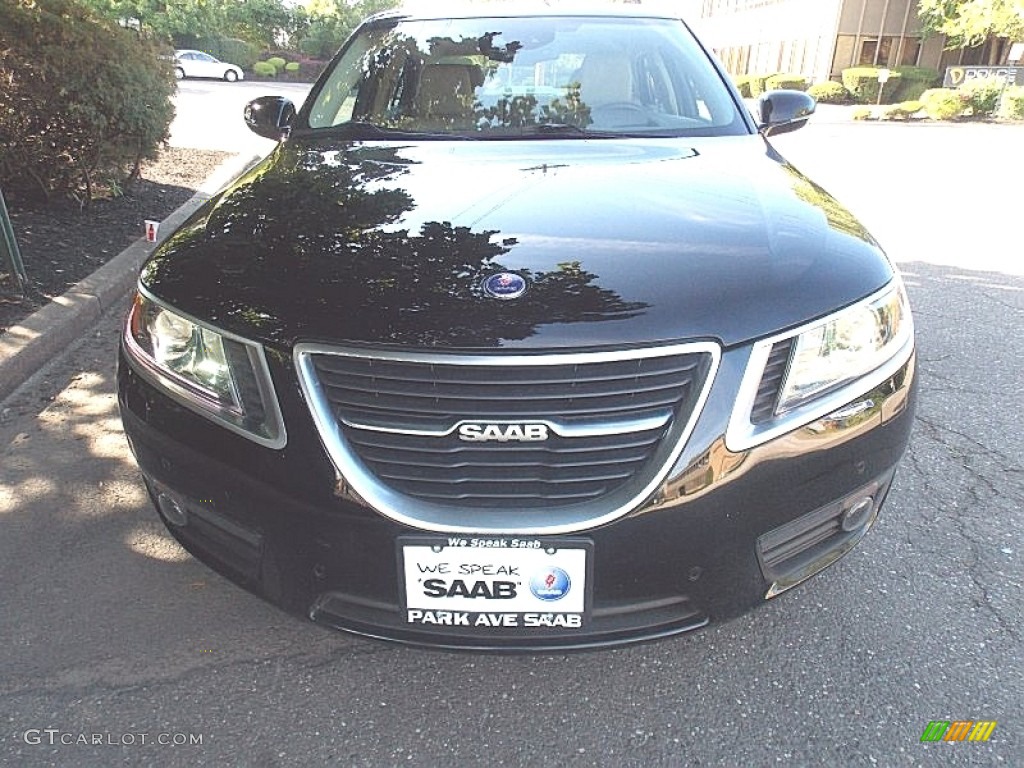 2011 9-5 Turbo4 Premium Sedan - Black / Parchment photo #5