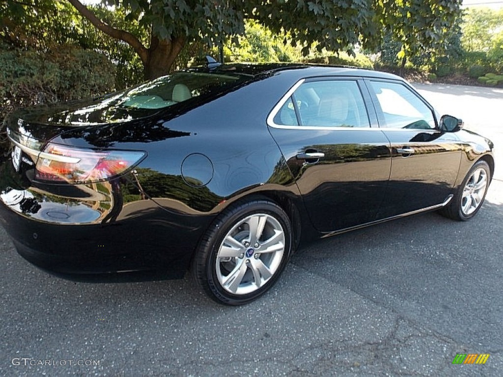 2011 9-5 Turbo4 Premium Sedan - Black / Parchment photo #7