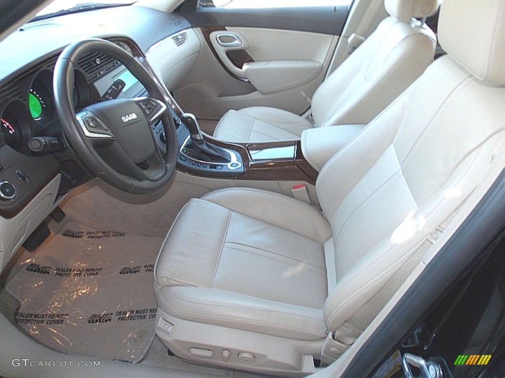 2011 9-5 Turbo4 Premium Sedan - Black / Parchment photo #12