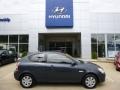 Charcoal Gray 2010 Hyundai Accent GS 3 Door