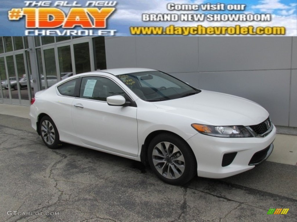 2014 Accord LX-S Coupe - White Orchid Pearl / Ivory photo #1