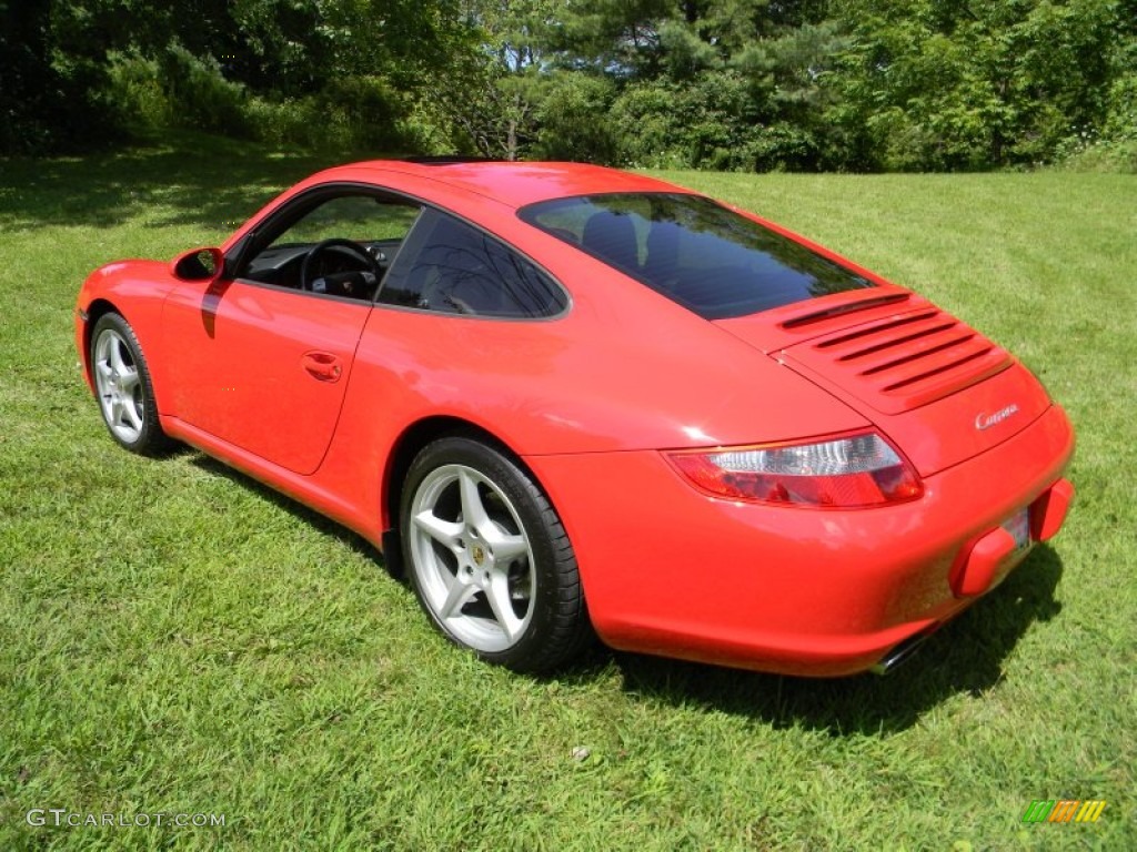 Guards Red 2005 Porsche 911 Carrera Coupe Exterior Photo #96454531