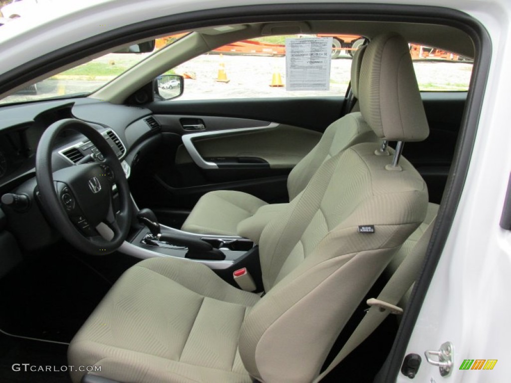 2014 Accord LX-S Coupe - White Orchid Pearl / Ivory photo #18