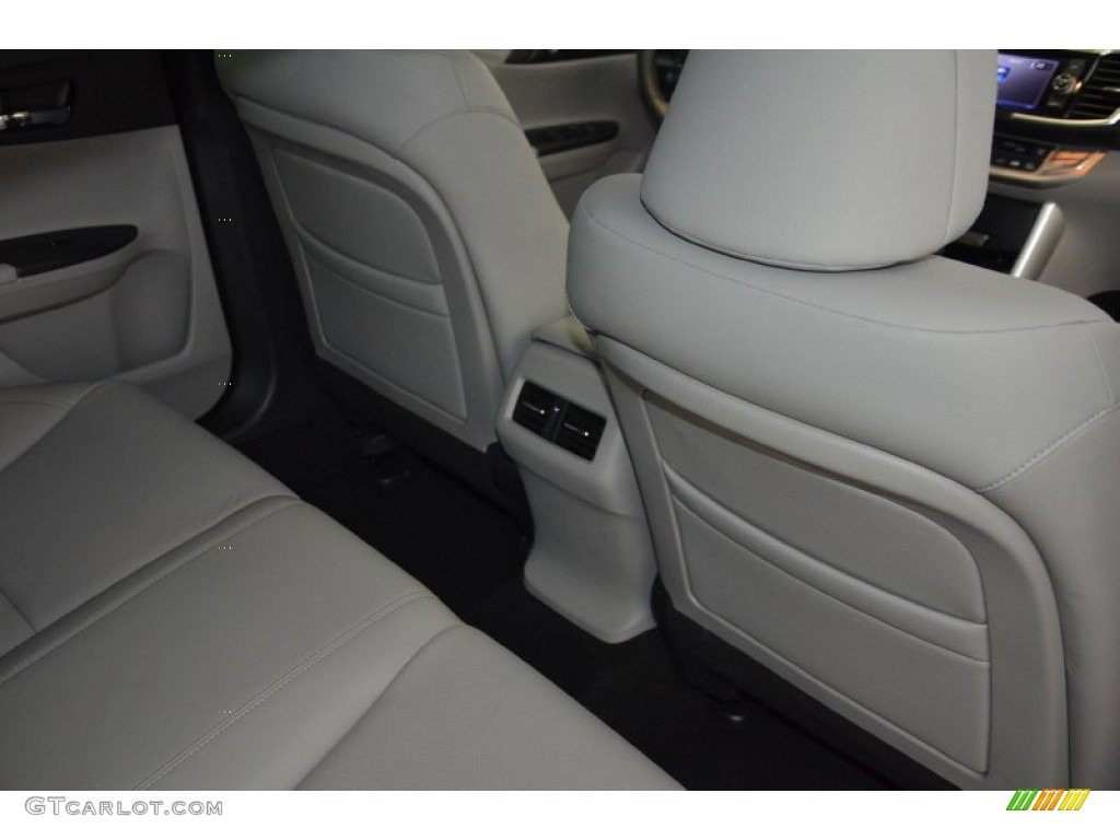 2014 Accord EX-L Sedan - Modern Steel Metallic / Gray photo #33