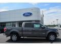 2014 Sterling Grey Ford F150 Lariat SuperCrew 4x4  photo #2