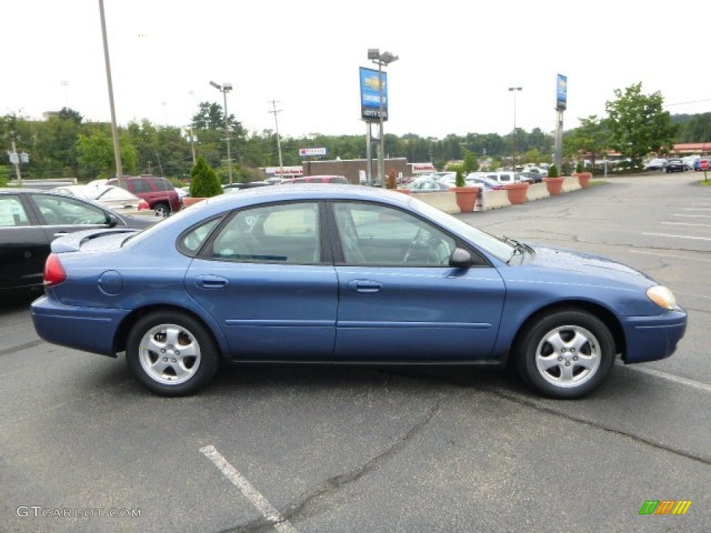 2004 Taurus SES Sedan - True Blue Metallic / Medium Graphite photo #6