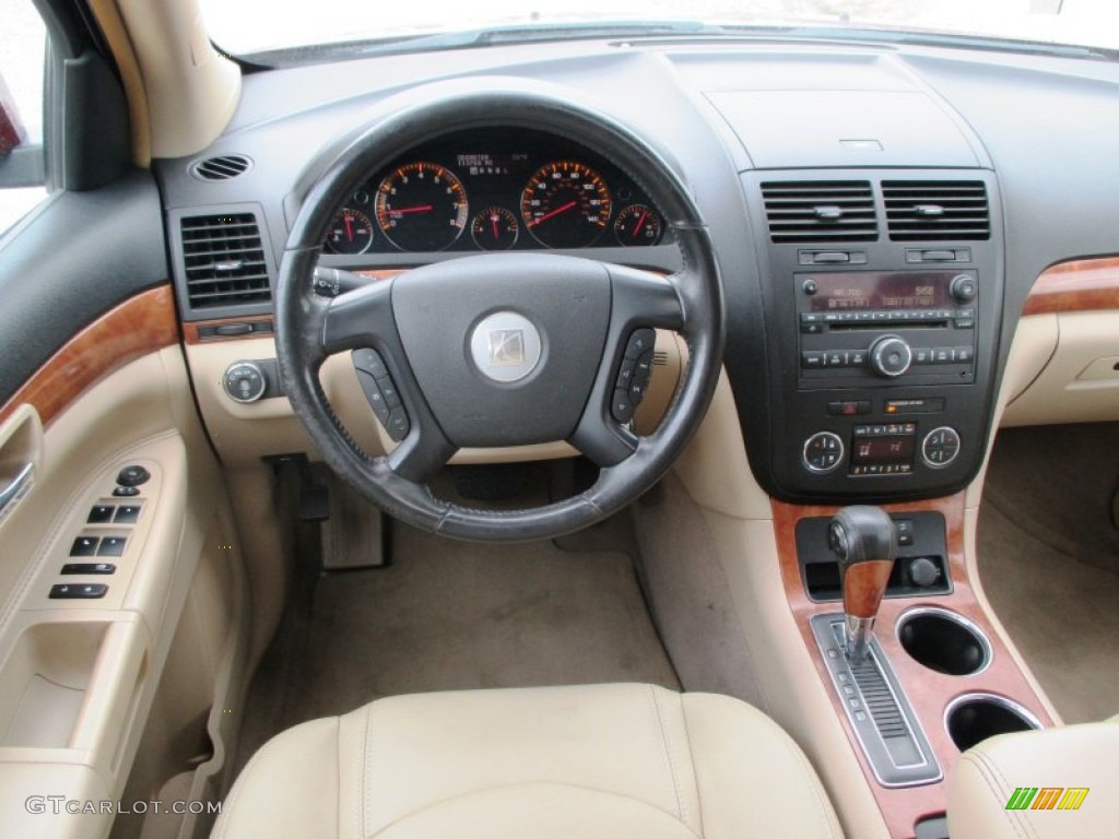 2008 Outlook XR AWD - Red Jewel / Tan photo #20