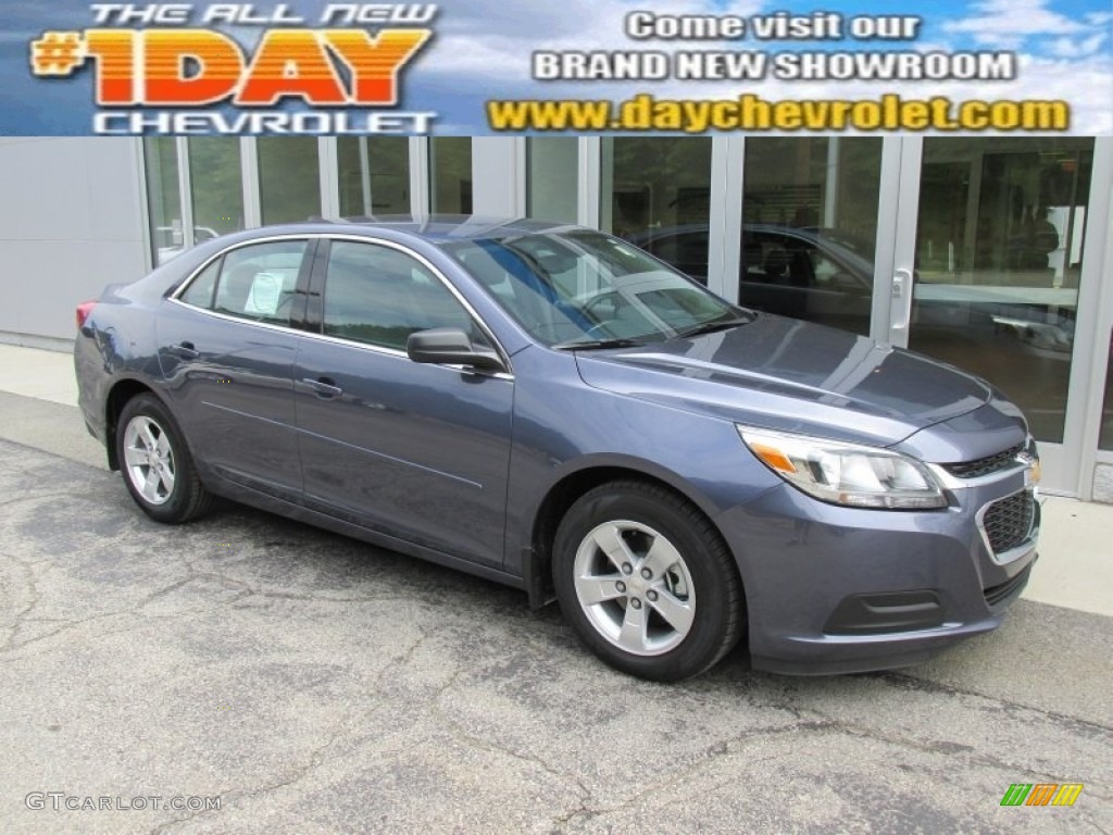 2014 Malibu LS - Atlantis Blue Metallic / Jet Black/Titanium photo #1