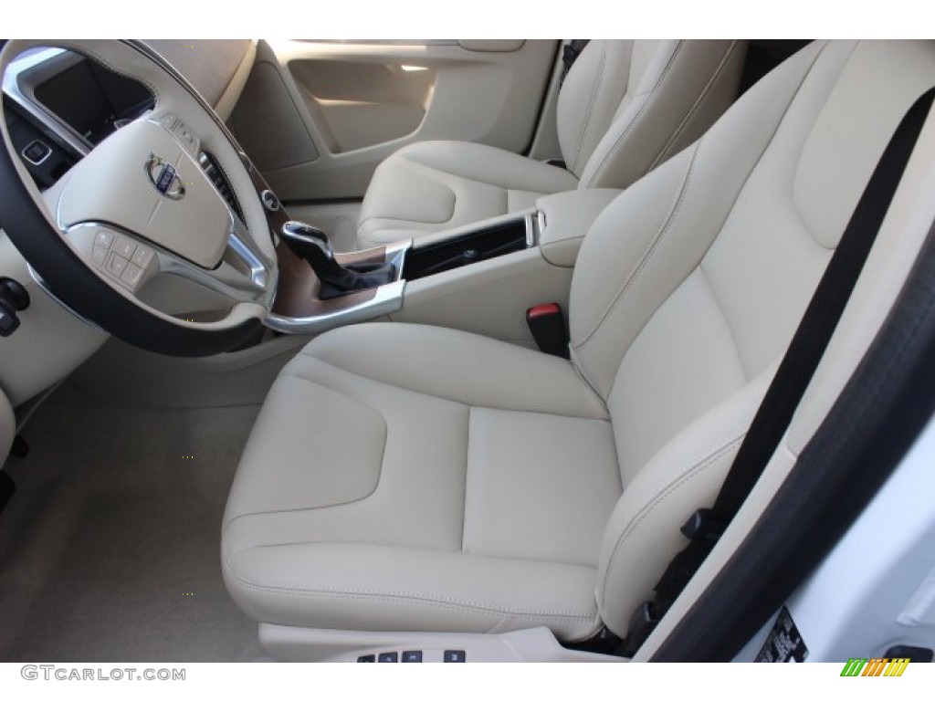 Soft Beige Interior 2015 Volvo XC60 T6 Drive-E Photo #96457900
