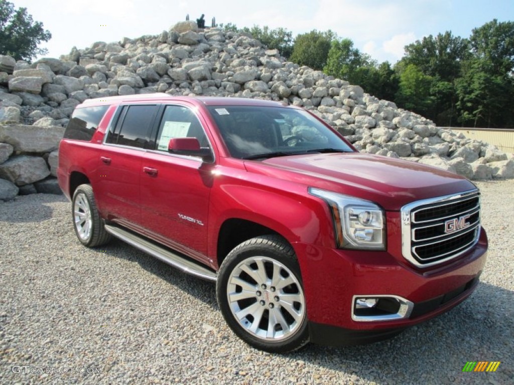 2015 Crystal Red Tintcoat GMC Yukon XL SLT 4WD #96441889 ...