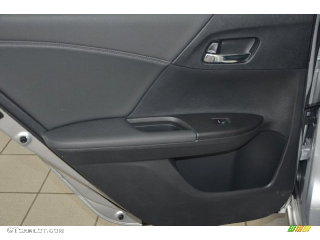 2014 Accord EX-L Sedan - Alabaster Silver Metallic / Black photo #16