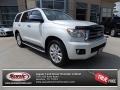 Super White 2008 Toyota Sequoia Platinum