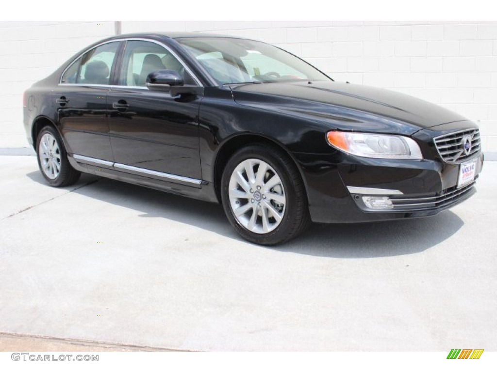 2015 S80 T5 Drive-E - Black Stone / Soft Beige photo #1
