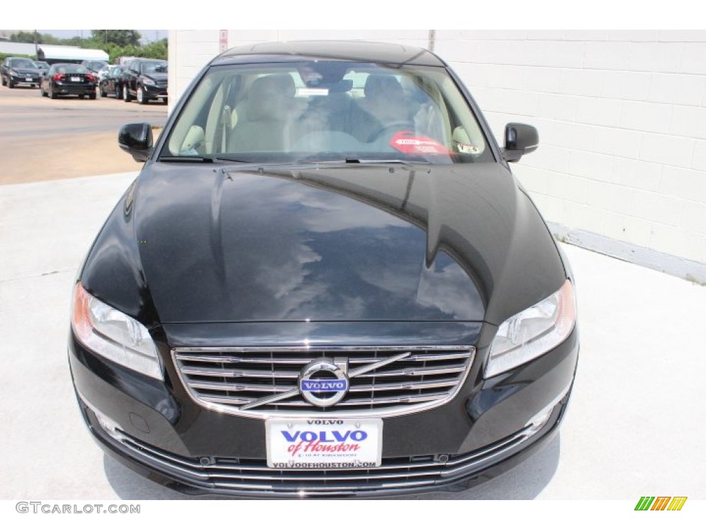 2015 S80 T5 Drive-E - Black Stone / Soft Beige photo #2