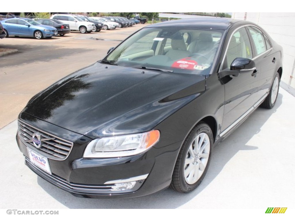 2015 S80 T5 Drive-E - Black Stone / Soft Beige photo #3
