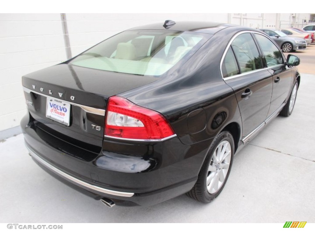 2015 S80 T5 Drive-E - Black Stone / Soft Beige photo #5