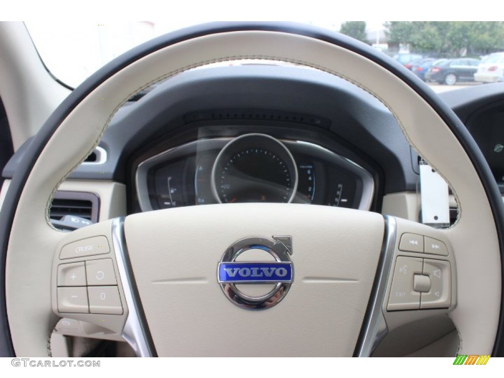 2015 S80 T5 Drive-E - Black Stone / Soft Beige photo #21