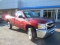 2014 Deep Ruby Metallic Chevrolet Silverado 2500HD WT Regular Cab 4x4  photo #2