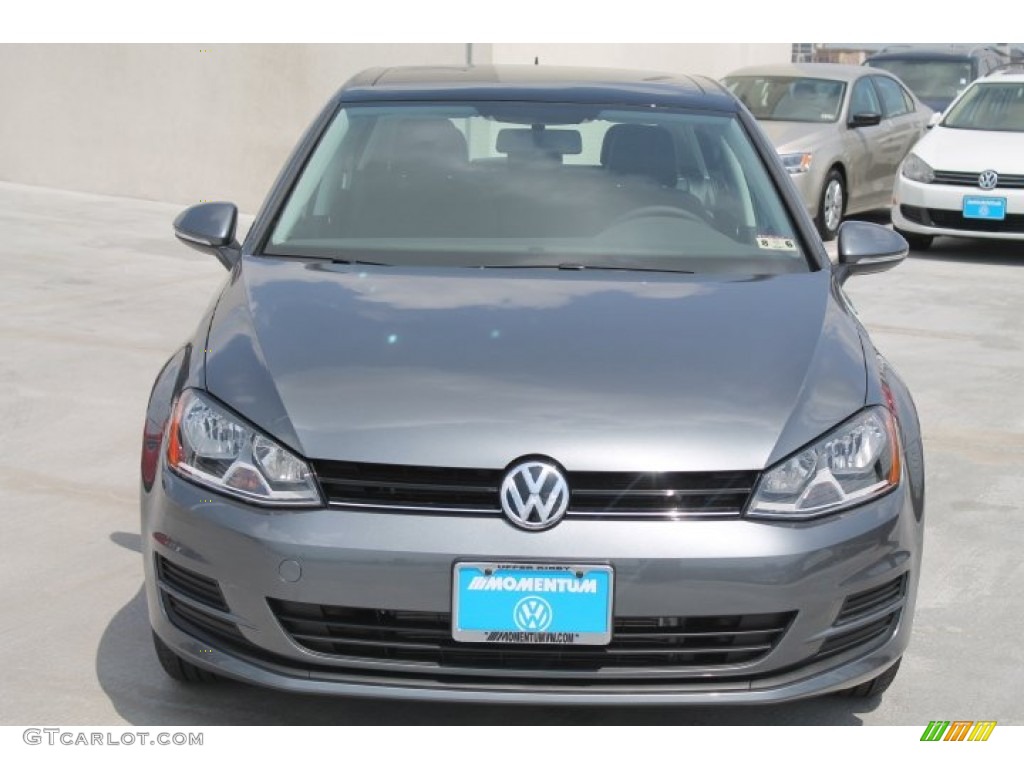 2015 Golf 4 Door 1.8T S - Platinum Gray Metallic / Black photo #2