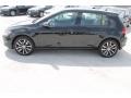 Black 2015 Volkswagen Golf 4 Door 1.8T SE Exterior