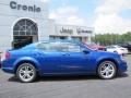 2014 Blue Streak Pearl Dodge Avenger SE  photo #8