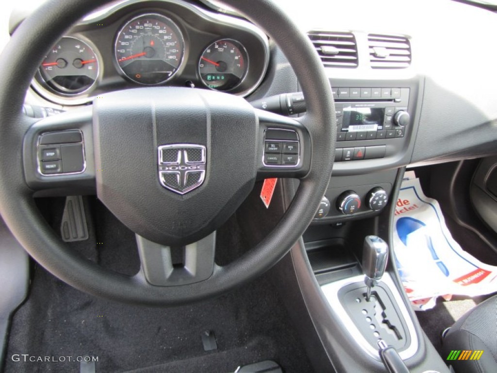 2014 Avenger SE - Blue Streak Pearl / Black photo #10