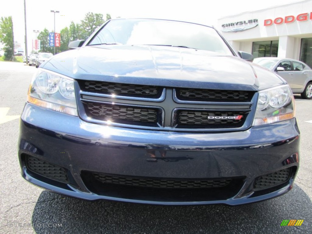 2014 Avenger SE - True Blue Pearl / Black photo #2