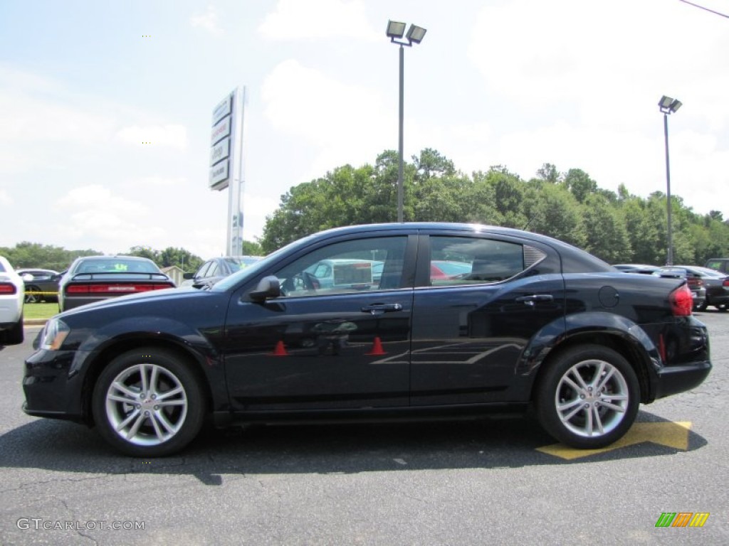 2014 Avenger SE - True Blue Pearl / Black photo #4