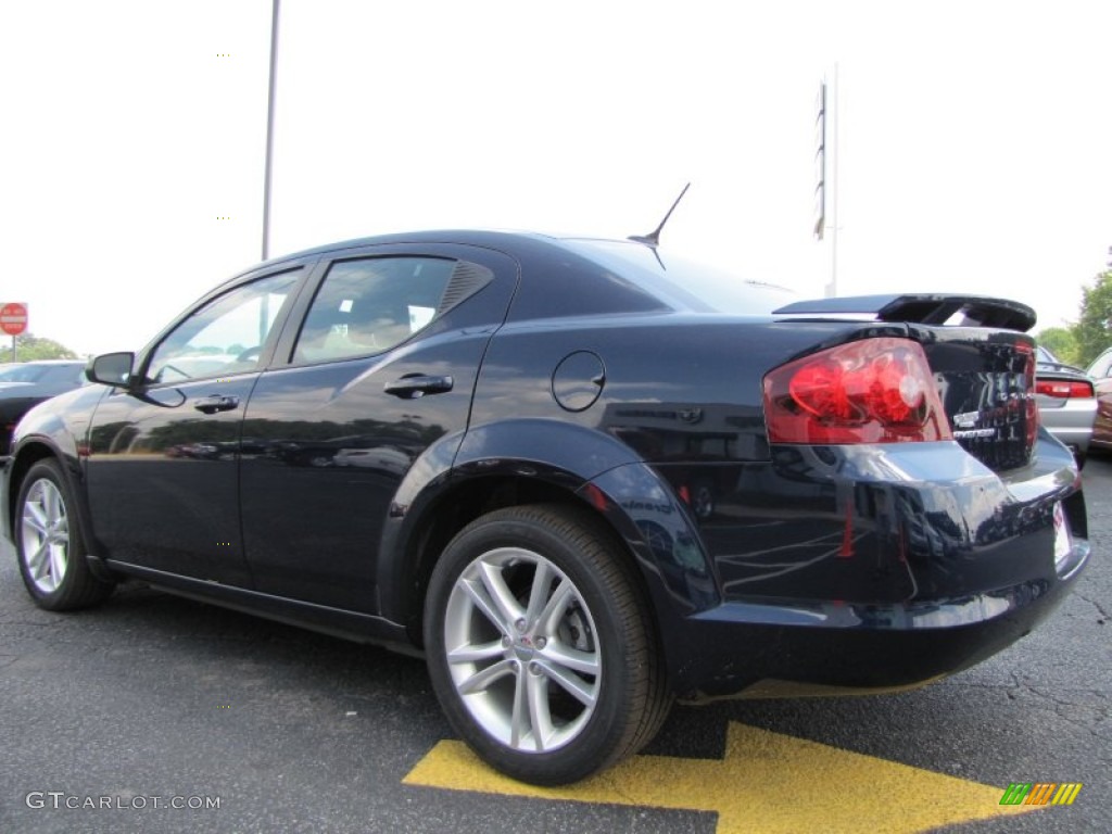 2014 Avenger SE - True Blue Pearl / Black photo #5