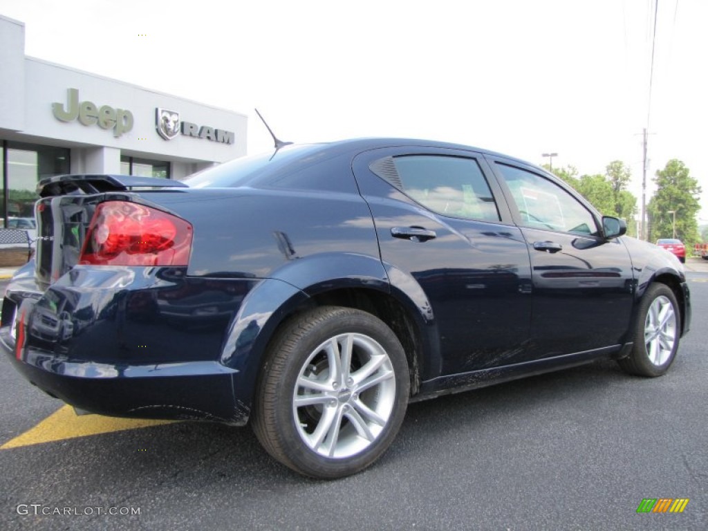 2014 Avenger SE - True Blue Pearl / Black photo #7