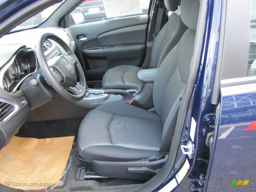 2014 Avenger SE - True Blue Pearl / Black photo #9