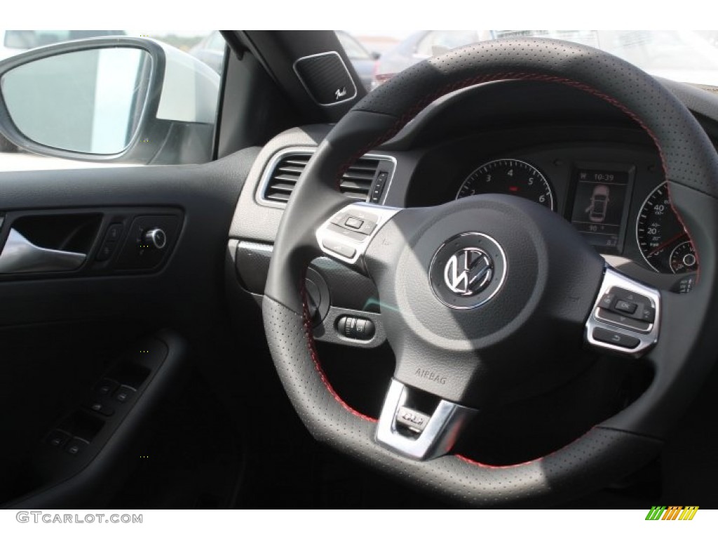 2014 Jetta GLI - Pure White / Titan Black photo #26