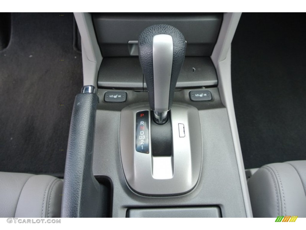 2012 Accord EX-L V6 Sedan - Alabaster Silver Metallic / Gray photo #13