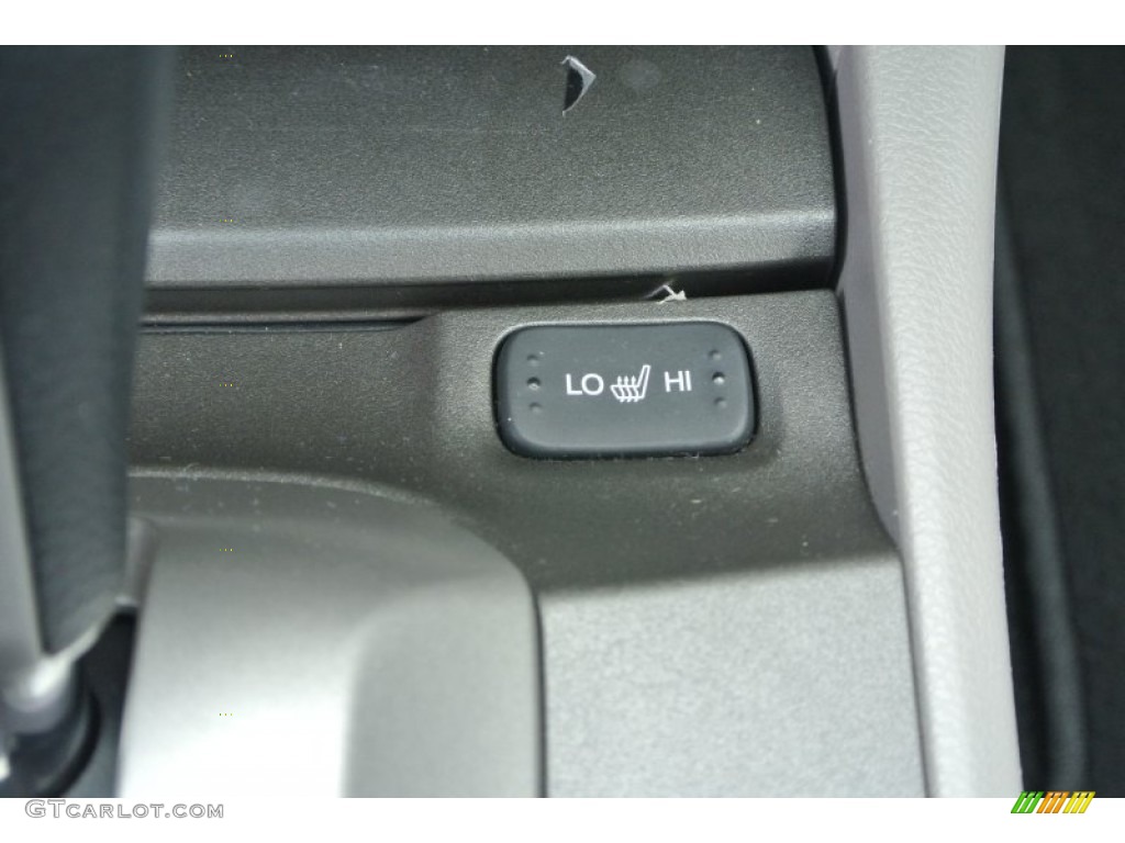 2012 Accord EX-L V6 Sedan - Alabaster Silver Metallic / Gray photo #14