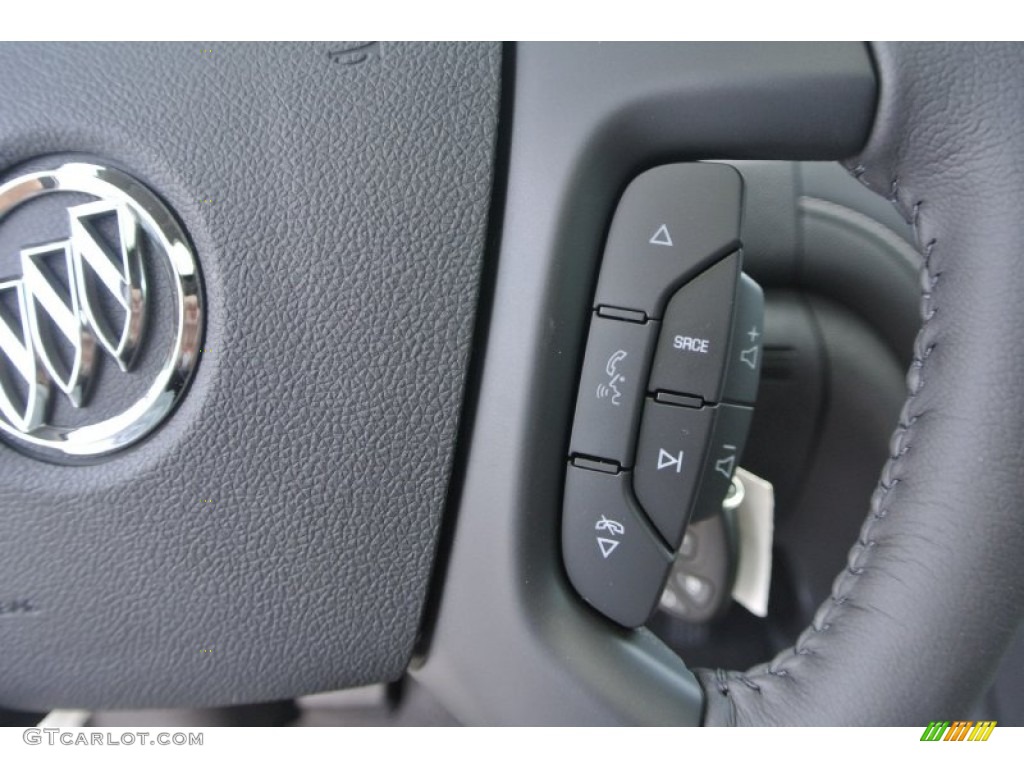 2015 Enclave Leather AWD - White Opal / Ebony/Ebony photo #15