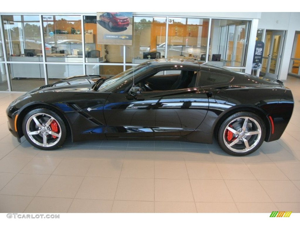 Black 2014 Chevrolet Corvette Stingray Coupe Exterior Photo #96469312