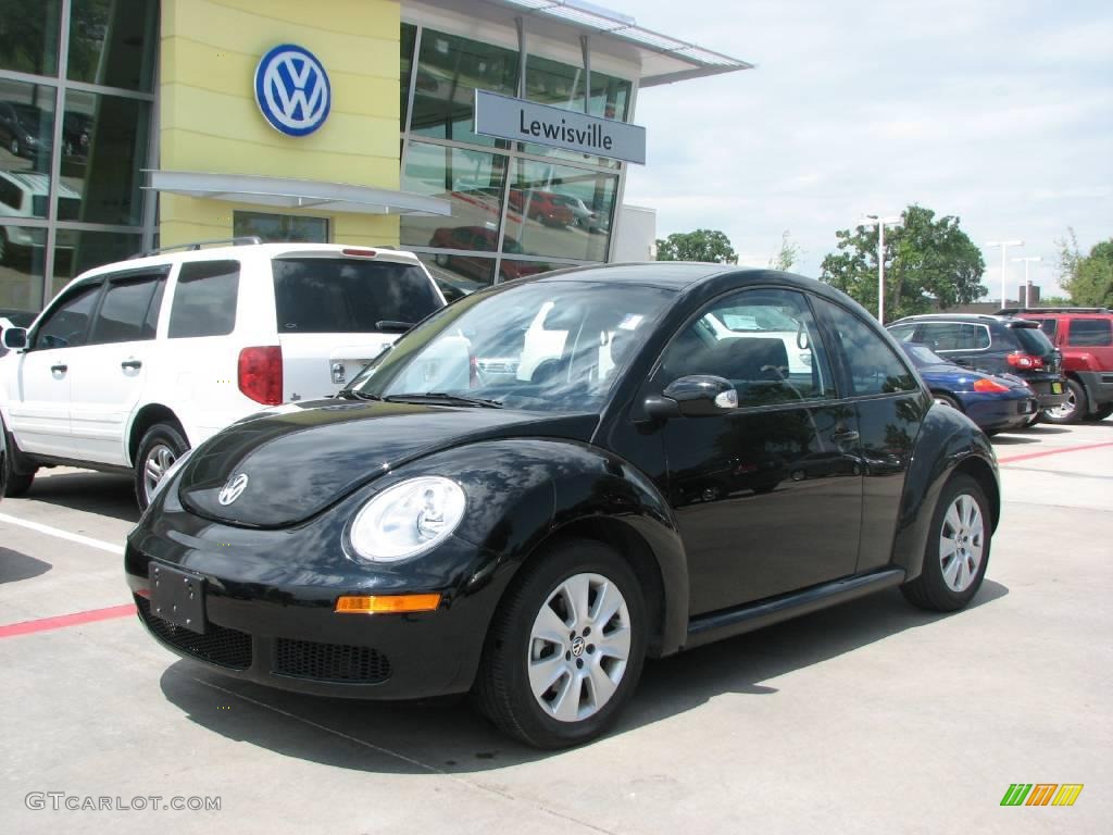 2009 New Beetle 2.5 Coupe - Black / Black photo #1