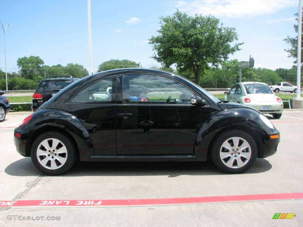 2009 New Beetle 2.5 Coupe - Black / Black photo #6