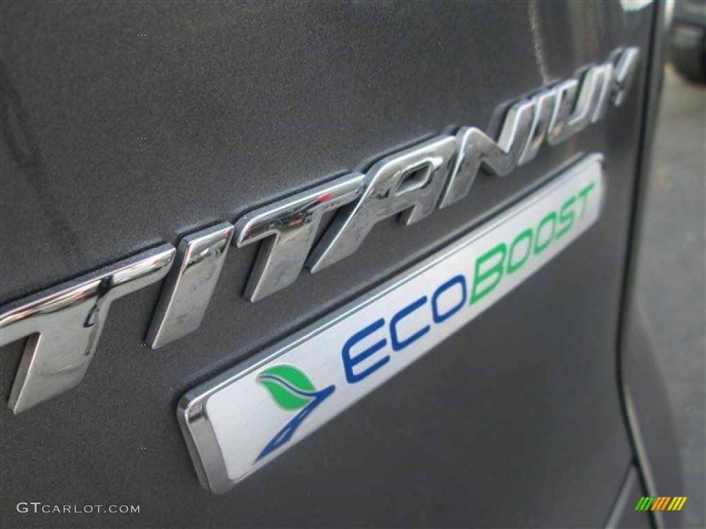 2014 Escape Titanium 2.0L EcoBoost - Sterling Gray / Medium Light Stone photo #7