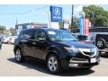 2011 Crystal Black Pearl Acura MDX Technology  photo #1